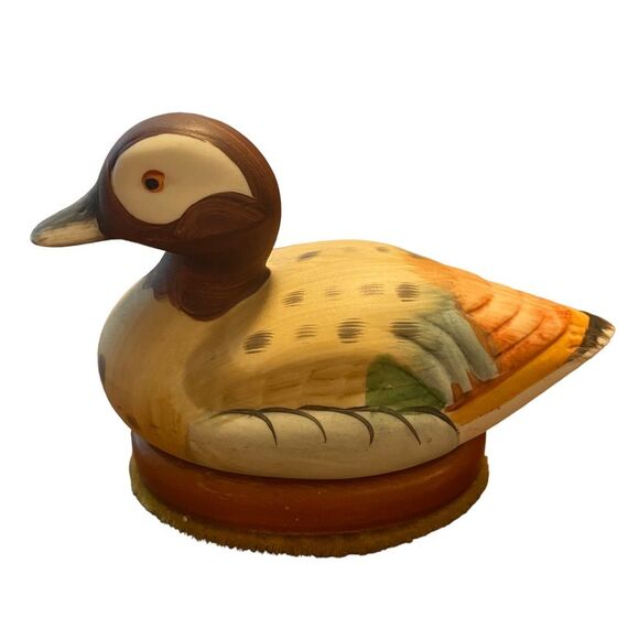 Vintage Ceramic Mallard Duck Lint Brush - Picture 8 of 8